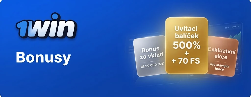 1win bonus – uvítací balíček